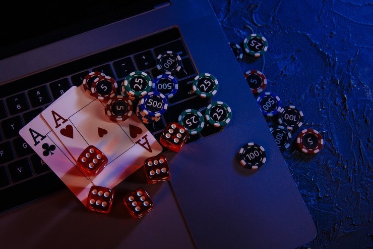 Kontrol taruhan dan fitur bonus di Bikini Paradise